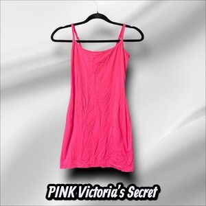 PINK Victoria’s Secret Hot Pink Slip Dress – Size Small – Preowned